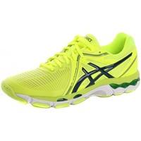 asics gelnetburner ballistic 0758 mens shoes trainers in yellow