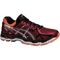 asics gel kayano 21 mens running trainers in silver