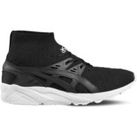 asics gelkayano trainer knit mt black mens shoes trainers in white