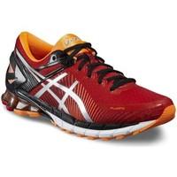 asics gelkinsei 6 mens running trainers in red