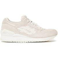 asics gel respector trainers off white mens shoes trainers in beige