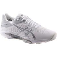 Asics Gelsolution Speed 3 Clay 0193 men\'s Shoes (Trainers) in White