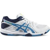 asics geltask mens shoes trainers in white