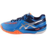 asics gelblast 6 3993 mens indoor sports trainers shoes in blue