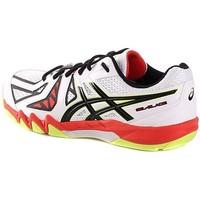asics gelblade 5 0190 mens indoor sports trainers shoes in white