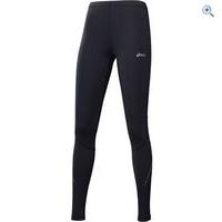 asics womens running tight size m colour black