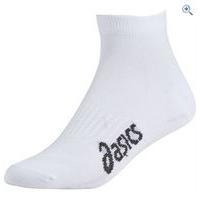 Asics Tech Ankle Sock (2 Pair Pack) - Size: M - Colour: REAL WHITE