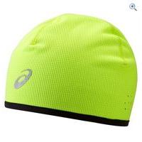 asics winter beanie size 58 colour safety yellow