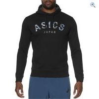 Asics Men\'s Camou Logo Hoodie - Size: S - Colour: Black