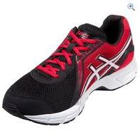 asics gel impression 8 mens running shoe size 7 colour blk wte red