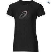 Asics Womens\' Graphic Short Sleeve Top - Size: XS - Colour: Black