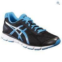 asics gel impression 9 mens running shoes size 8 colour black blue