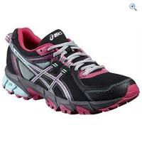 asics gel sonoma 2 womens trail running shoes size 6 colour black pink