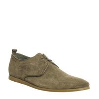 Ask the Missus Eastside Lace Shoe KHAKI SUEDE