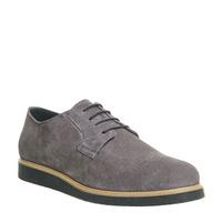 ask the missus energy wedge sole charcoal suede