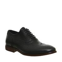 Ask the Missus Brooklyn Brogue BLACK LEATHER