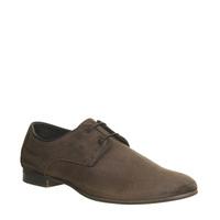 Ask the Missus Fraiser Lace Up CHOCOLATE SUEDE