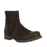 Ask the Missus Bailey Inside Zip Boot CHOCOLATE SUEDE