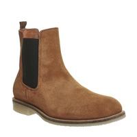 Ask the Missus English Chelsea Boot RUST SUEDE
