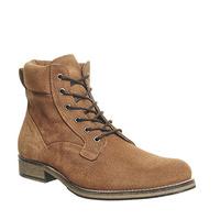 Ask the Missus Electric Lace Boot RUST SUEDE