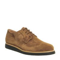 ask the missus energy wedge sole rust suede