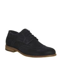 Ask the Missus Everyone Brogue NAVY SUEDE