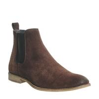 Ask the Missus Endeavour Chelsea Boot CHOCOLATE SUEDE