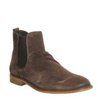 Ask the Missus Edgar Chelsea Boots CHOCOLATE SUEDE