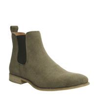 Ask the Missus Endeavour Chelsea Boots KHAKI SUEDE