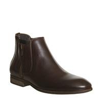Ask the Missus Freeman Zip Boot BROWN LEATHER
