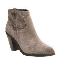 Ash Ivana Heeled Boot CHESTNUT SUEDE