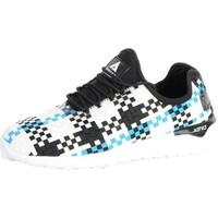 Asfvlt Sneakersball Speed Socks White / Black /Blue women\'s Shoes (Trainers) in white