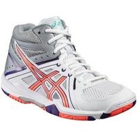 asics geltask mt womens sports trainers shoes in white