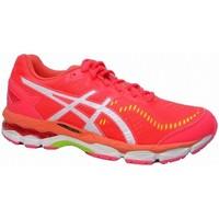 asics gelkayano 23 gs womens running trainers in pink