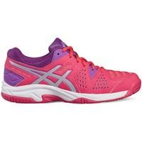 asics gel padel pro 3 gs womens tennis trainers shoes in pink