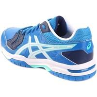 asics gel squad womens indoor sports trainers shoes in blue