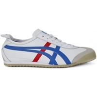 asics onitsuka tiger mexico 66 white blue womens trainers in multicolo ...