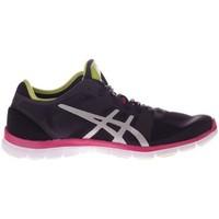 asics gelfit nova womens running trainers in black