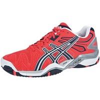 asics womens gelresolution 5 2157 jasnoczerwonyczarny womens tennis tr ...