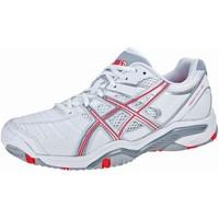 asics womens gelchallenger 9 womens tennis trainers shoes in white