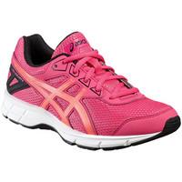 asics gel galaxy 9 gs womens running trainers in pink