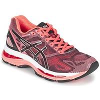 asics gel nimbus 19 w womens running trainers in pink