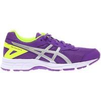 asics gel galaxy 9 gs womens running trainers in yellow