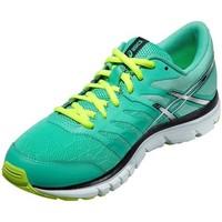 asics gel zaraca 4 womens shoes trainers in green