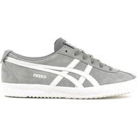asics d6e7l sport shoes unisex grey womens shoes trainers in grey