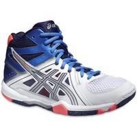 asics geltask mt womens sports trainers shoes in blue