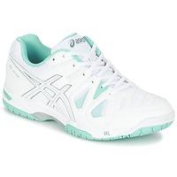asics gel game 5 womens tennis trainers shoes in white