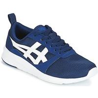 asics lyte jogger womens indoor sports trainers shoes in blue