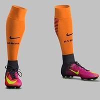 as roma third socks 2016 17 orange