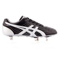 asics jet st sg mens rugby boots black